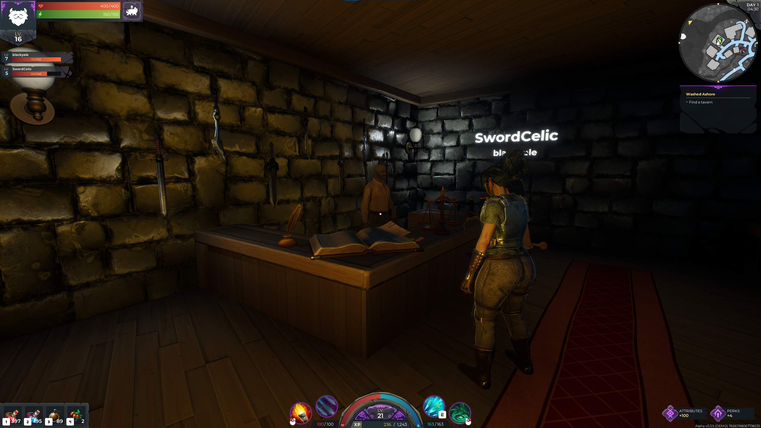 Story and characters